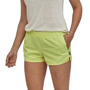Patagonia Women's Barely Baggies Shorts-Jellyfish Yellow